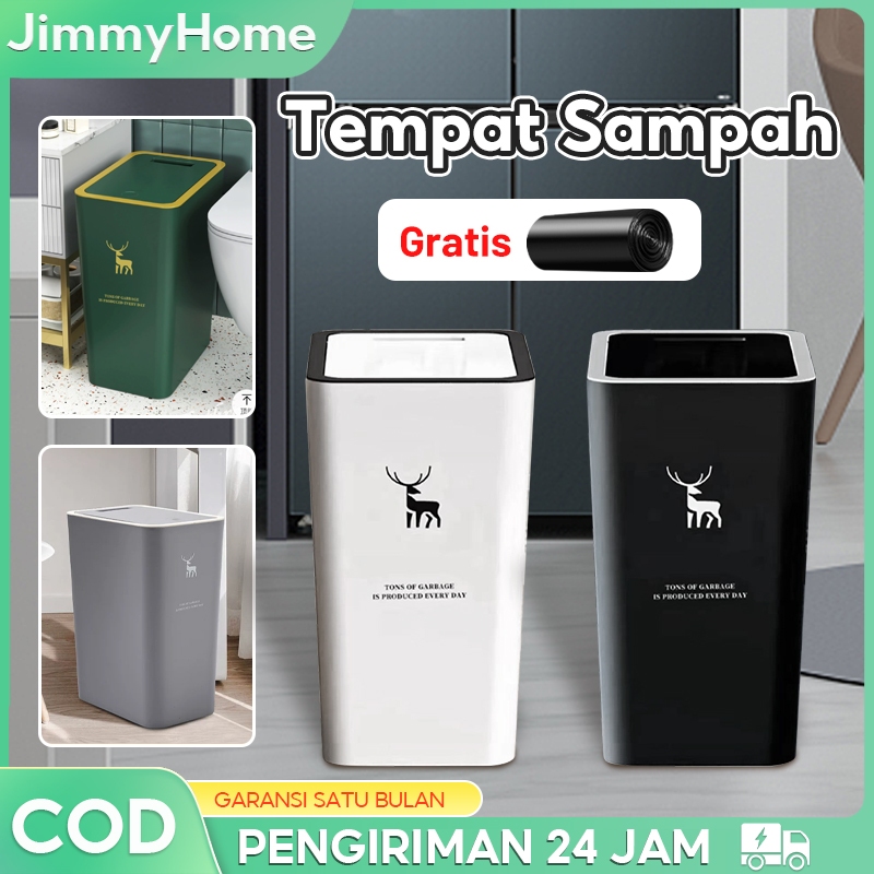 Jual Tong Sampah Tertutup Minimalis Tempat Sampah With Free Trash Bag