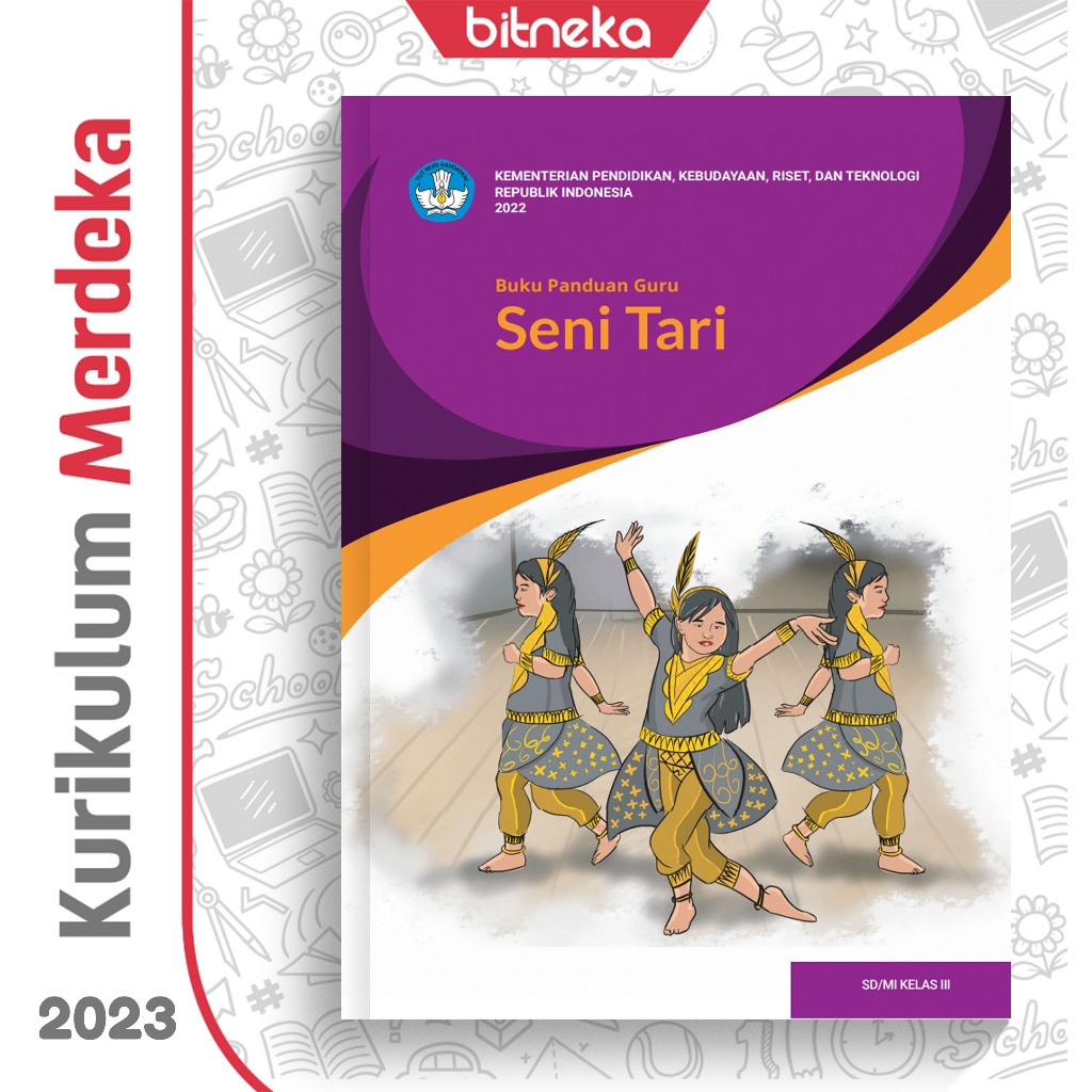 Jual Buku Panduan Guru Seni Tari Sd Mi Kelas Kurikulum Merdeka Kurmer