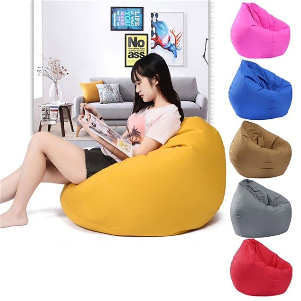 Jual Bean Bag Pumpkin Cover Only Size Large Jumbo Beanbag Kursi