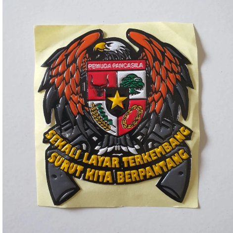 Jual Stiker Embos Timbul Logo Pemuda Pancasila Untuk Motor Shopee