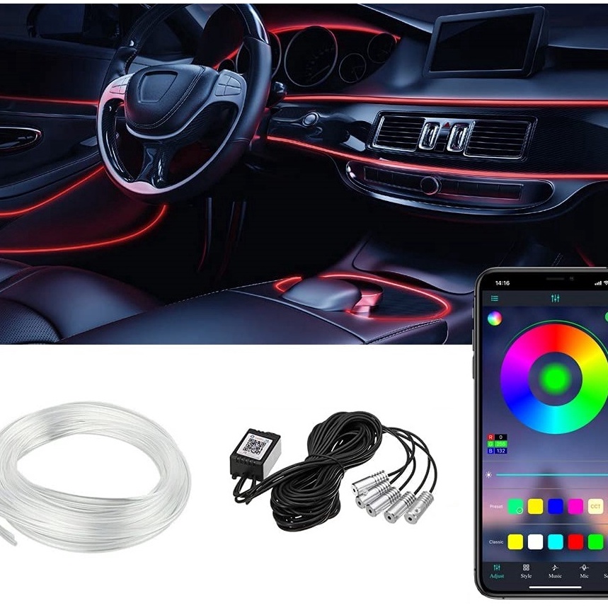 Jual Star Seller Lampu Interior Mobil Rgb Interior Led Laser Ambient