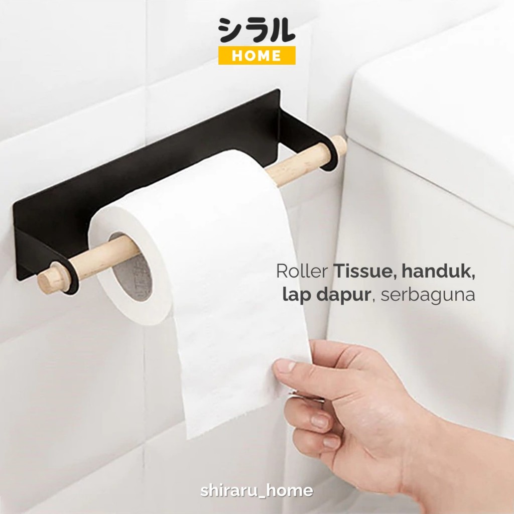 Jual Roller Gantungan Handuk Lap Tisu Dapur Toilet Plastik Roll