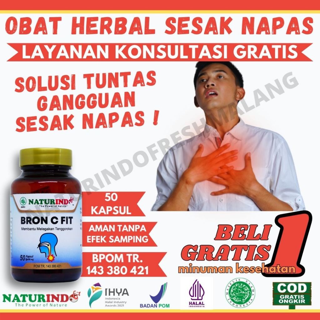 Jual Obat Herbal Asma Sesak Napas Gurah Paru Paru TBC Bronchitis