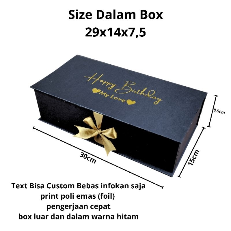 Jual Box Hardbox Custom Kotak Kado Hard Box Gift Box Souvenir