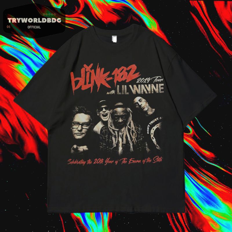 Jual Kaos Oversize Oversize T Shirt Oversize Kaos Band Blink