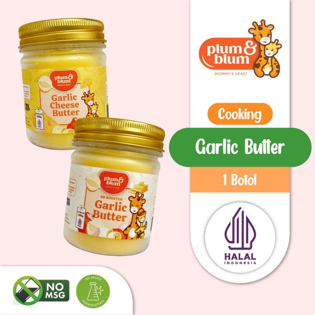 Jual Plum Blum Garlic Butter Mpasi Bb Booster Bumbu Masak Gram