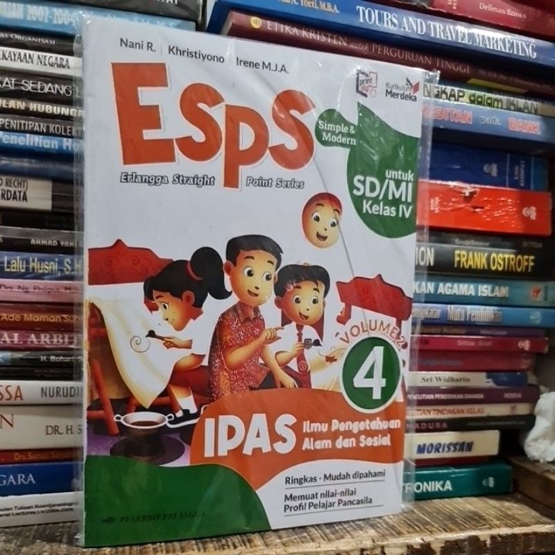 Jual Esps Ipas Kelas Sd Volume Kurikulum Merdeka By Erlangga