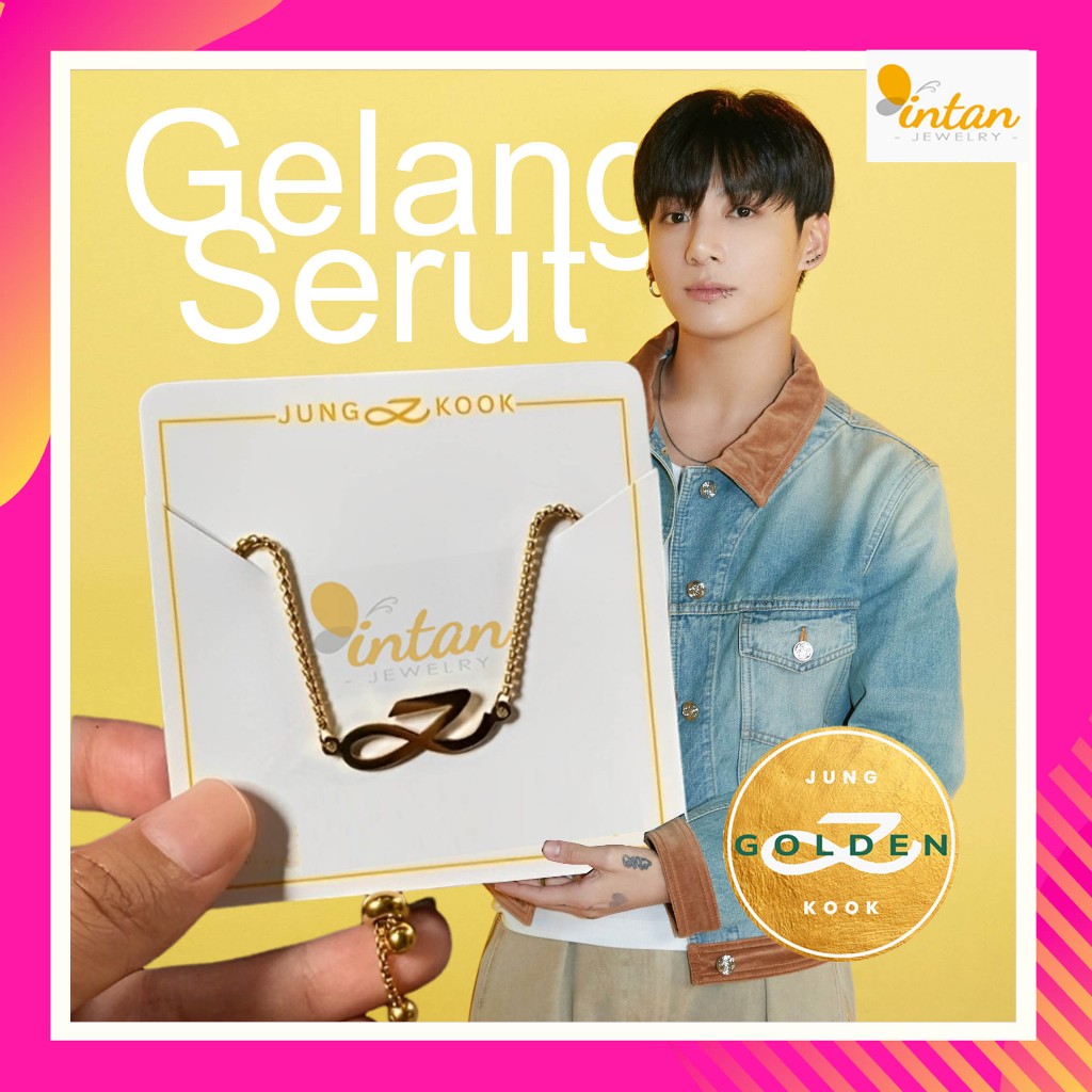 Jual Gelang Serut Jungkook Jung Kook Bts Custom Nama Jeon Jeong Guk