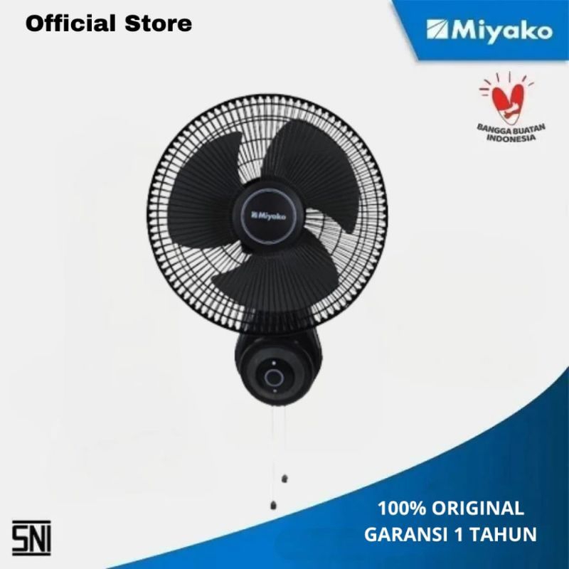 Jual Kipas Angin Dinding 12 MIYAKO KAW 1262 GB Wall Fan 12 Inch