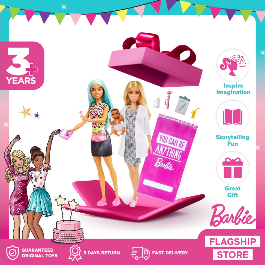 Jual Barbie Career Bundle Shopee Indonesia