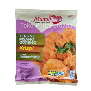 Jual Kemasan Baru Mama Suka Tepung Pisang Goreng Pandanwangi Gr