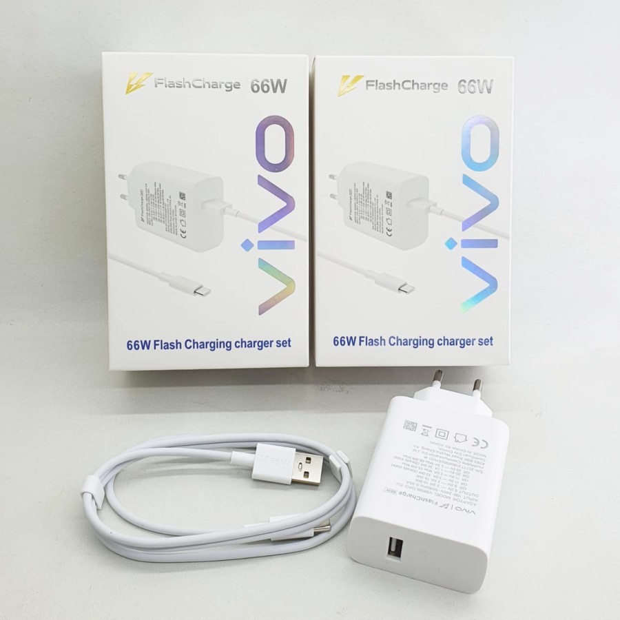 Jual Charger Vivo V V E V T Pro G Type C W Flash Charger Ori