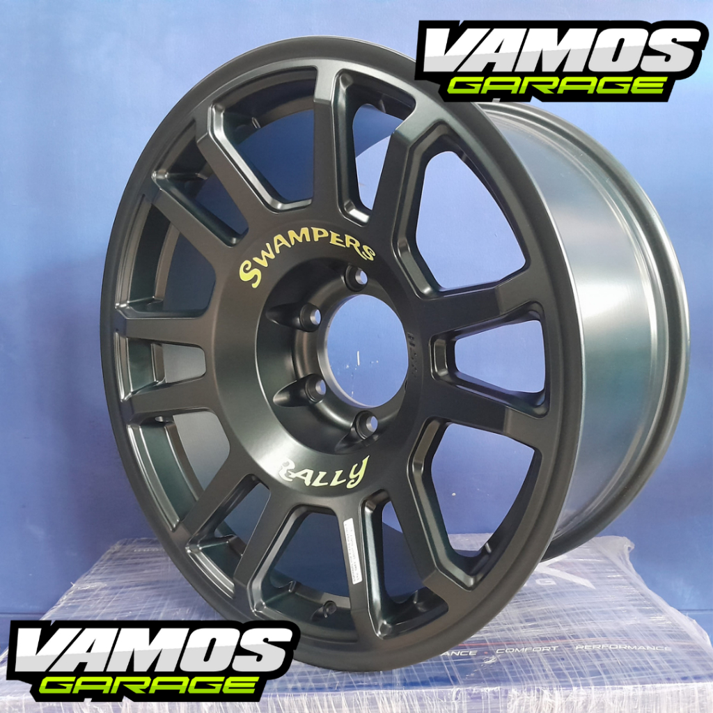 Jual Velg Offroad Rally RING 18 HSR Swampers BAUT 6X139 7 Hilux Strada