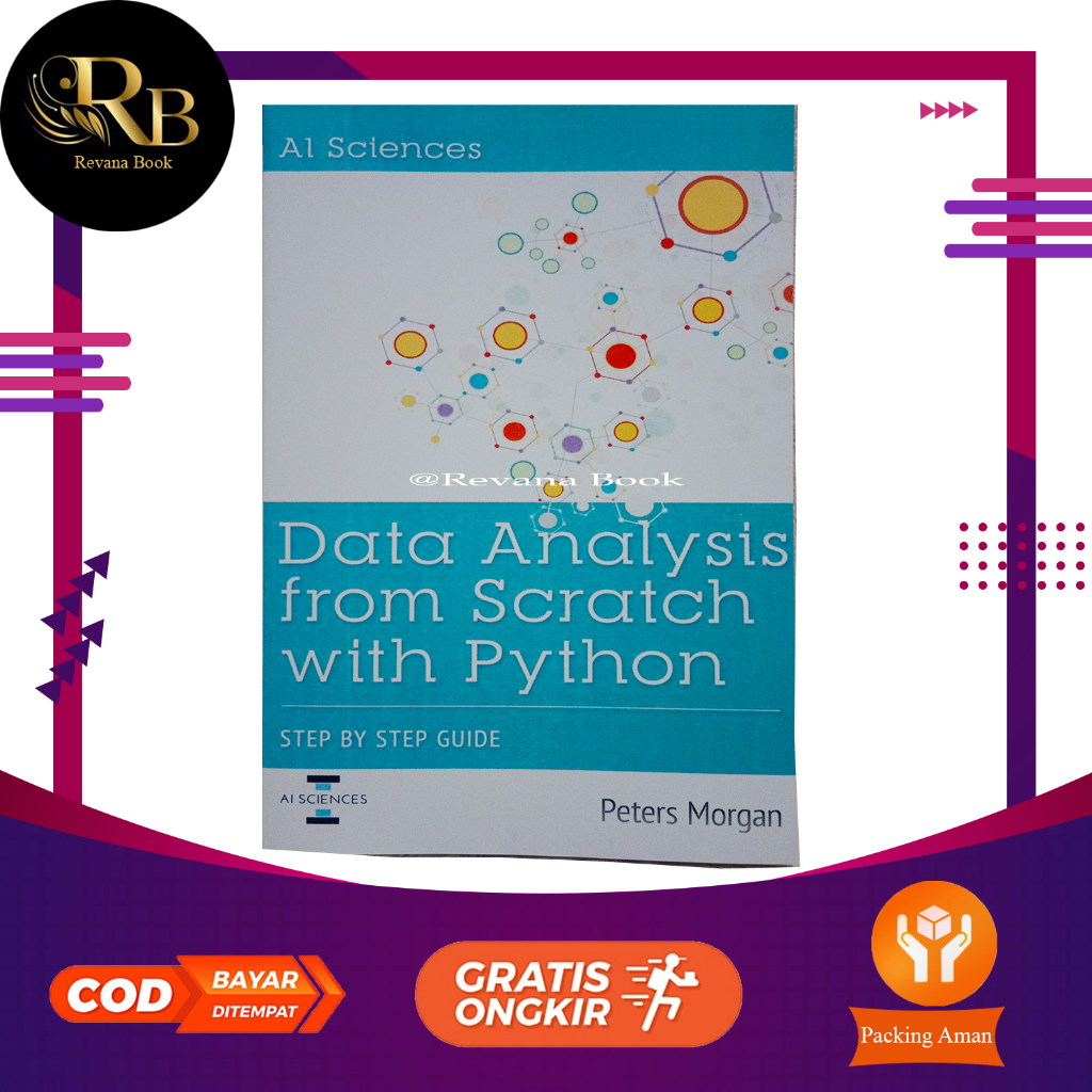 Jual Buku Data Analysis From Scratch With Python English Language