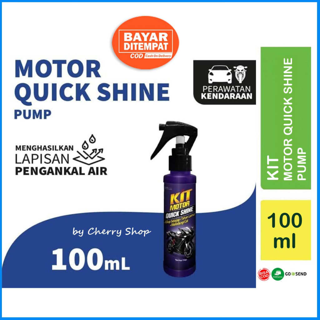 Jual Menghasilkan Lapisan Penangkal Air Kit Motor Quick Shine Pump