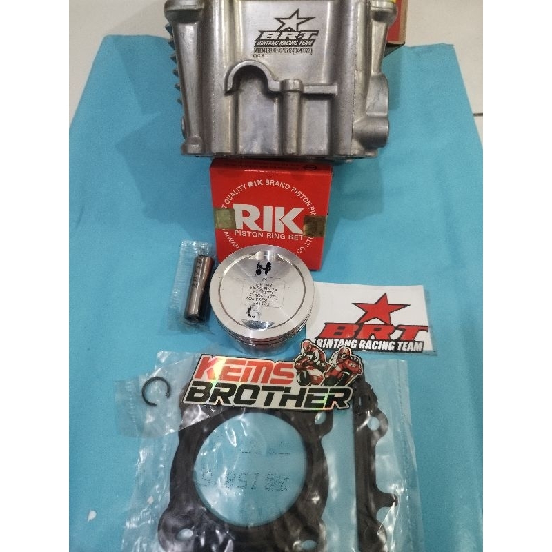 Jual Silinder Blok Mio M3 Boreup 155Cc Original BRT Super Cast Iron