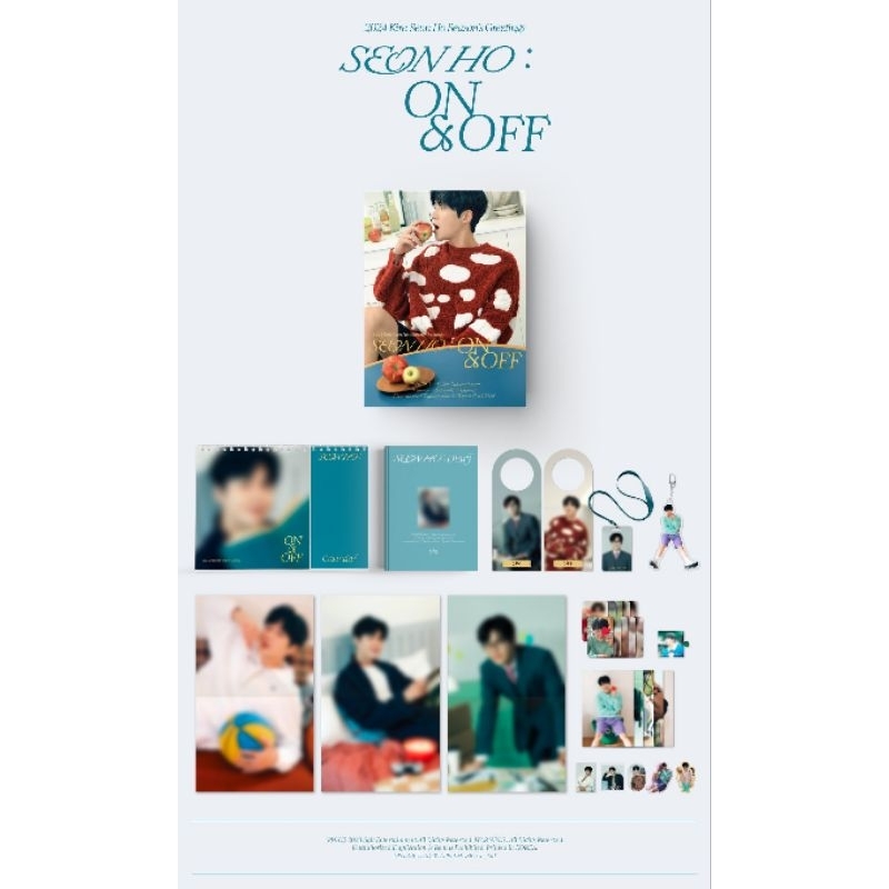 Jual PO 2024 Kim Seon Ho Season S Greetings SEON HO ON OFF BACA