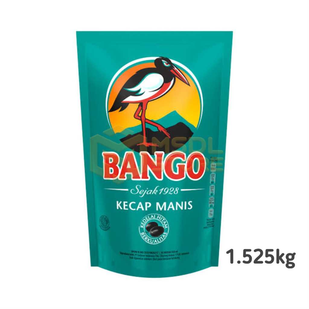 Jual Bango Kecap Manis Pouch Refill Kg Hitam Masakan Shopee