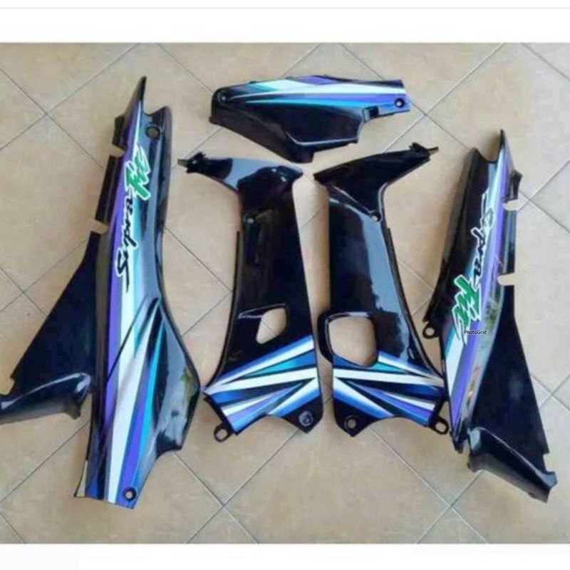 Jual Cover Body Honda Supra X Lama Supra Fit Lama Set Bok Aki Dan