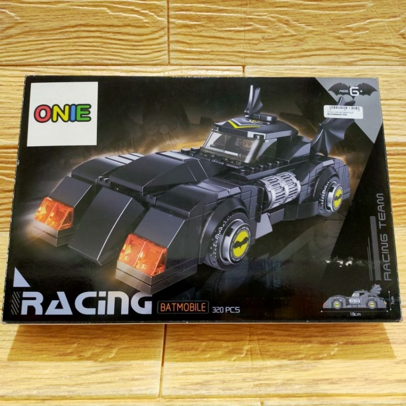 Jual Mainan Balok Susun Edukatif Brick Racing Batmobile Panlos Brick