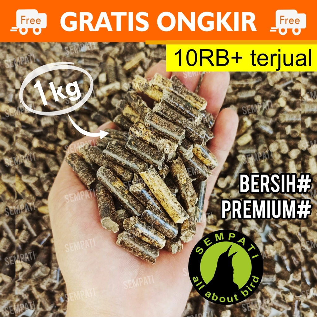 Jual Wood Pellet Kg Alas Kandang Kucing Burung Kelinci Hamster Hewan