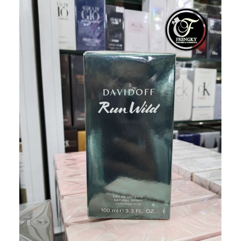 Jual DAVIDOFF RUN WILD EDT 100ML Shopee Indonesia