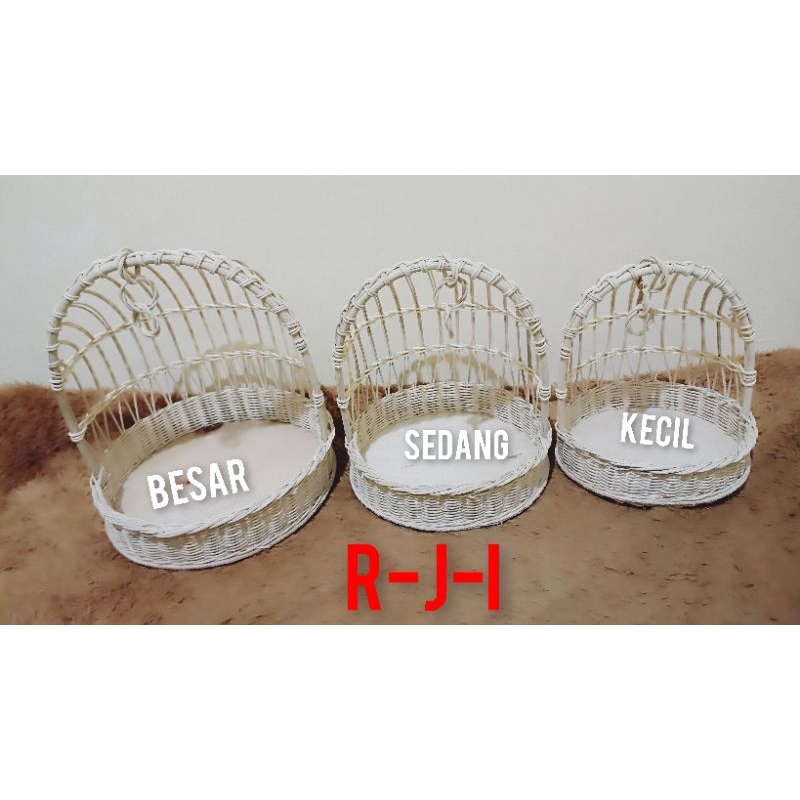 Jual Keranjang Rotan Ayunan Bulat Bijian Atau Ecer Shopee Indonesia