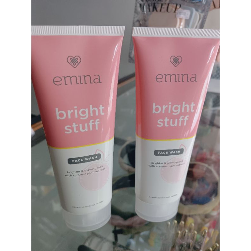 Jual EMINA BRIGHT STUFF FACE WASH 110ml Shopee Indonesia