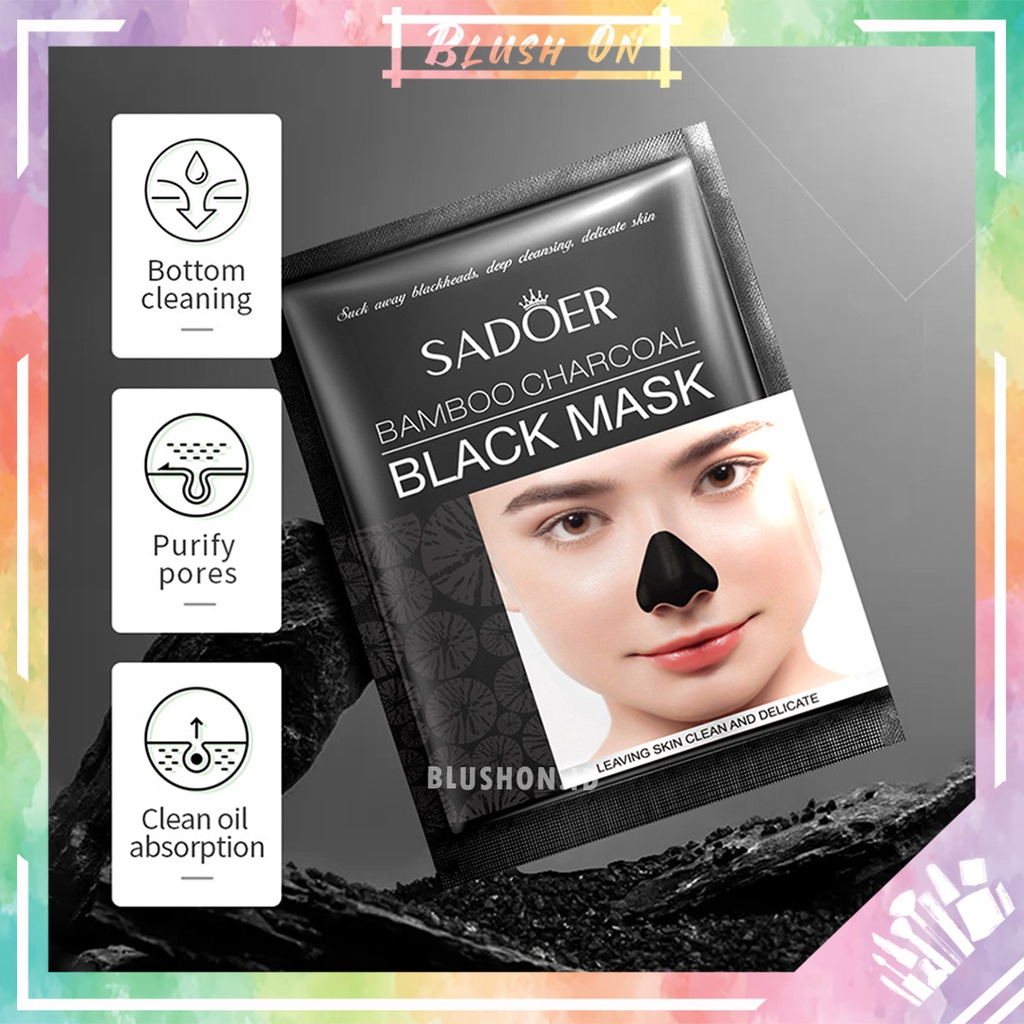 Jual SADOER Blackhead Mask Remover Masker Penghilang Komedo Activated