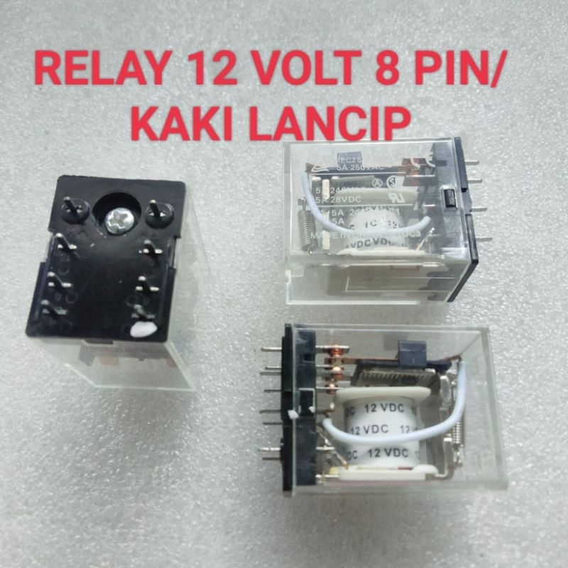 Jual Relay Volt Pin Kaki Lancip Shopee Indonesia