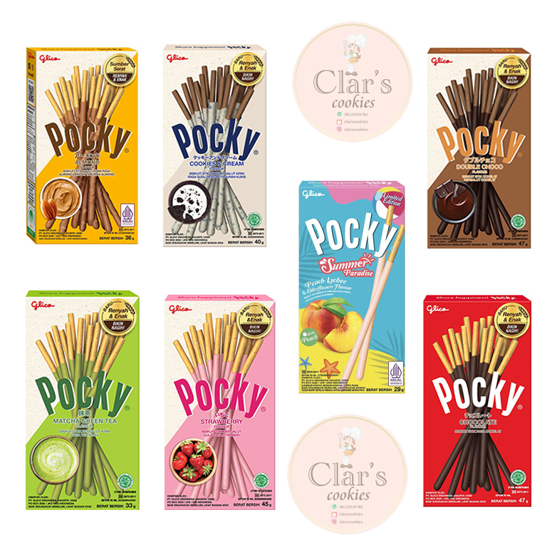 Jual Glico Biscuit Pocky All Variant Biskuit Pocky Pokky Shopee Indonesia