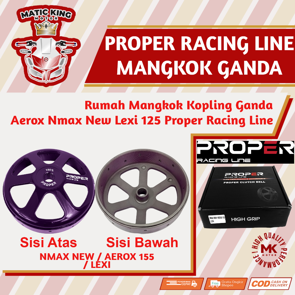 Jual Mangkok Rumah Kampas Ganda Kopling Nmax Aerox Lexi 125 150 155 Old