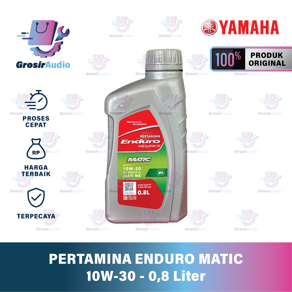 Jual Pertamina Enduro Matic Sae W Api Sl Jaso Mb Liter