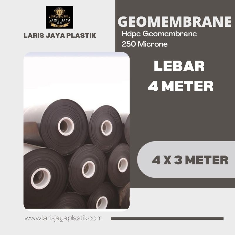 Jual Hdpe Geomembrane 250Micron 4x3Meter Shopee Indonesia