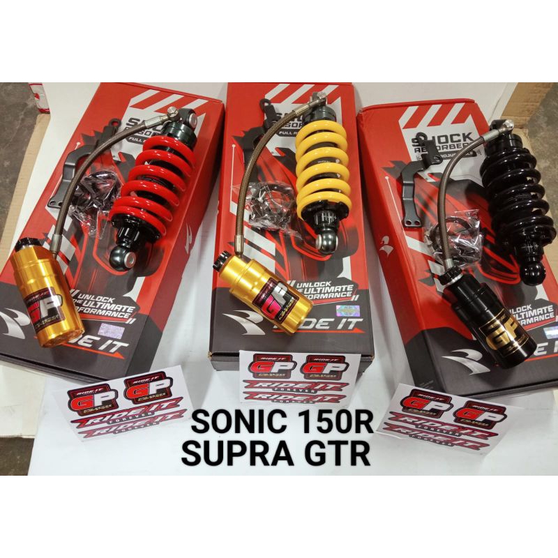 Jual MONOSHOCK SHOCK RIDE IT GP103 TABUNG PISAH SONIC 150R DAN SUPRA