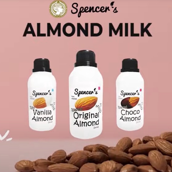 Jual PRODUK 6K7FO80 Spencer S Almond Milk 270ml Original