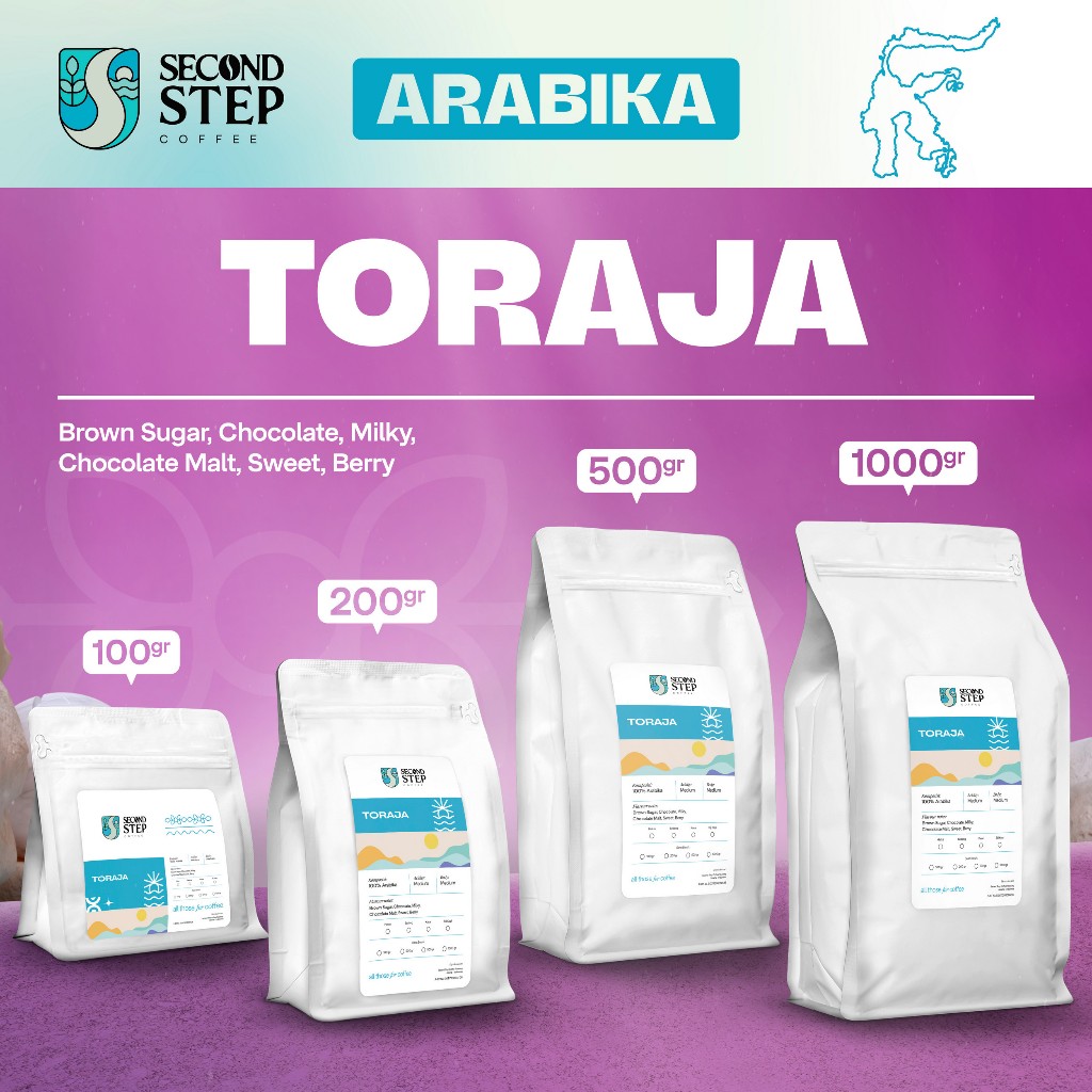 Jual Kopi Arabika Toraja Sulawesi Arabica Coffee Beans Biji Bubuk Coffe