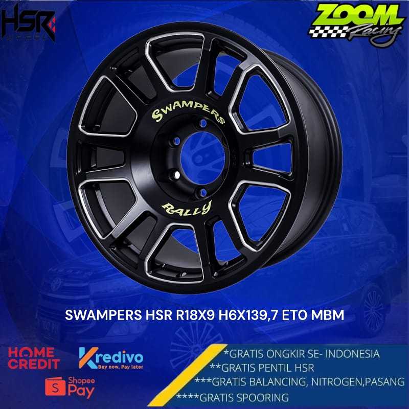 Jual Velg Mobil Hsr Swampers R Hole X Cocok Buat Pajero