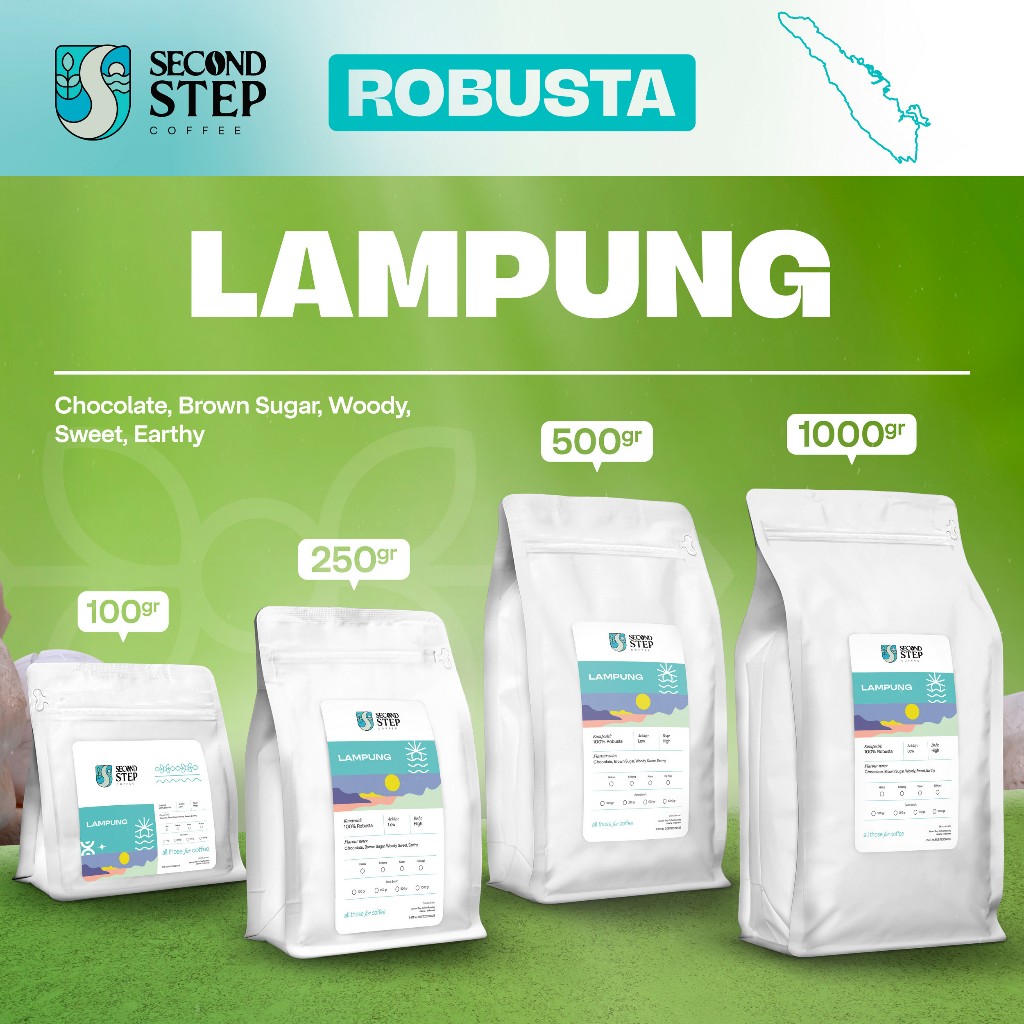 Jual Kopi Robusta Lampung Sumatra Coffee Espresso Roasted Beans Biji