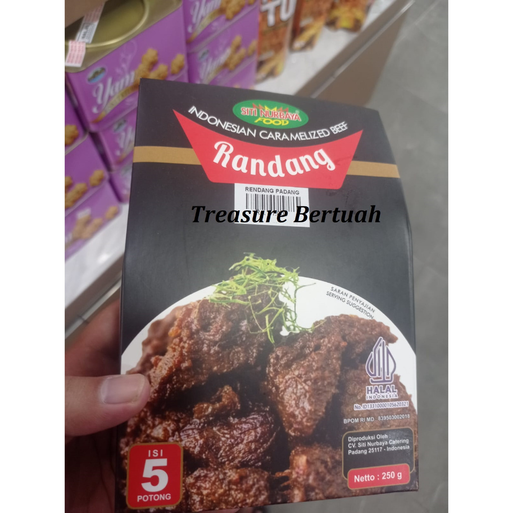 Jual Rendang Sapi Khas Padang Randang Sapi Rendang Beef Shopee