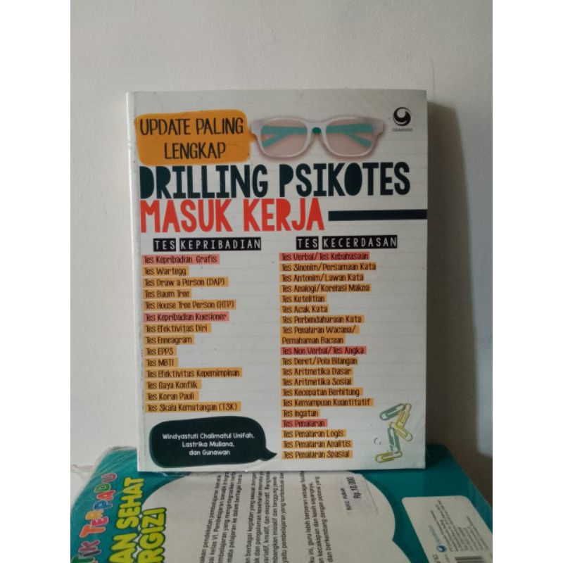 Jual Buku Drilling Psikotes Masuk Kerja Original Shopee Indonesia