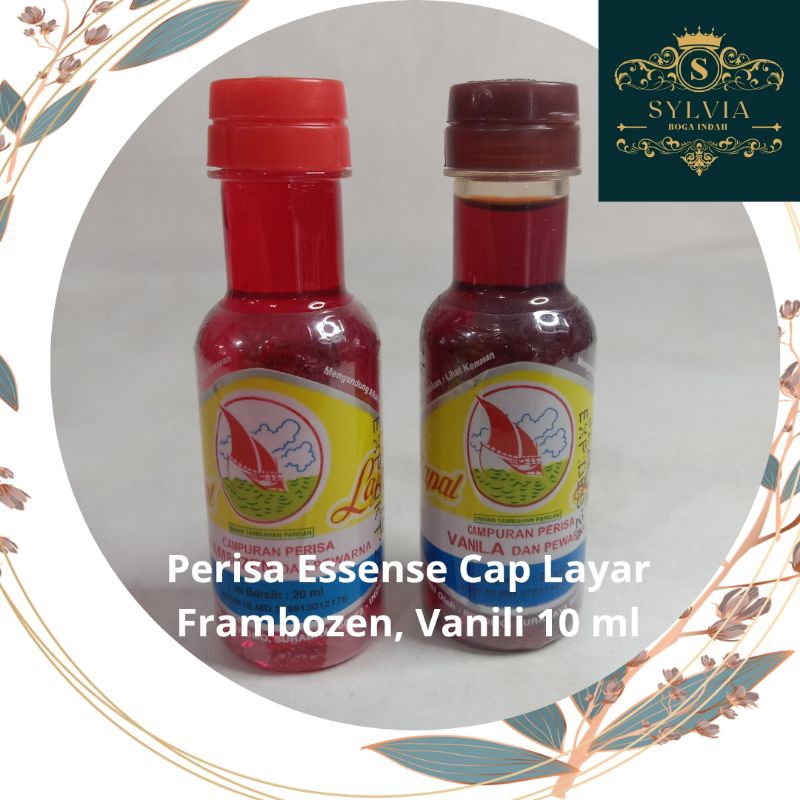 Jual Perisa Essense Cap Kapal Layar Frambozen Vanili Cair 20 Ml