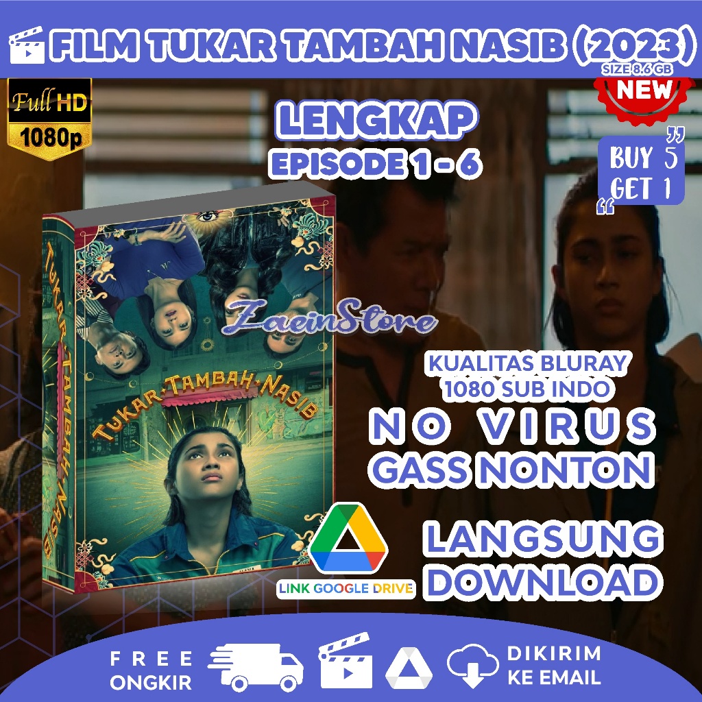 Jual FILM TUKAR TAMBAH NASIH 2023 COMPLETE EPISODE 1 6 FILM INDO