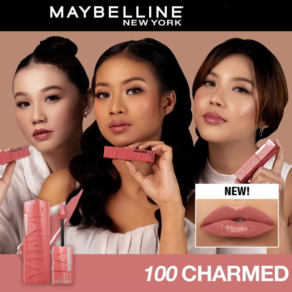 Jual Maybelline Superstay Vinyl Ink Tint New Charmed Original