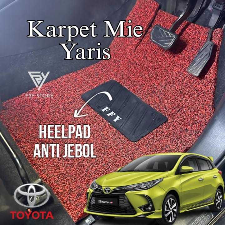 Jual Karpet Mobil Mie All New Yaris Full Set Bagasi Shopee Indonesia