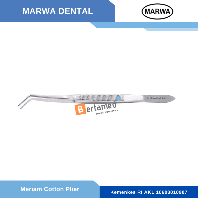 Jual Meriam Dressing Cotton Plier Dental Pliers Pinset Gigi