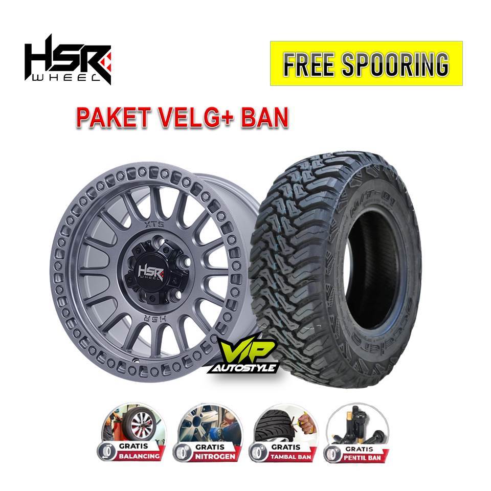 Jual Paket Velg Mobil Hilux Single Cubin Ring 15 Ban 235 75 R15