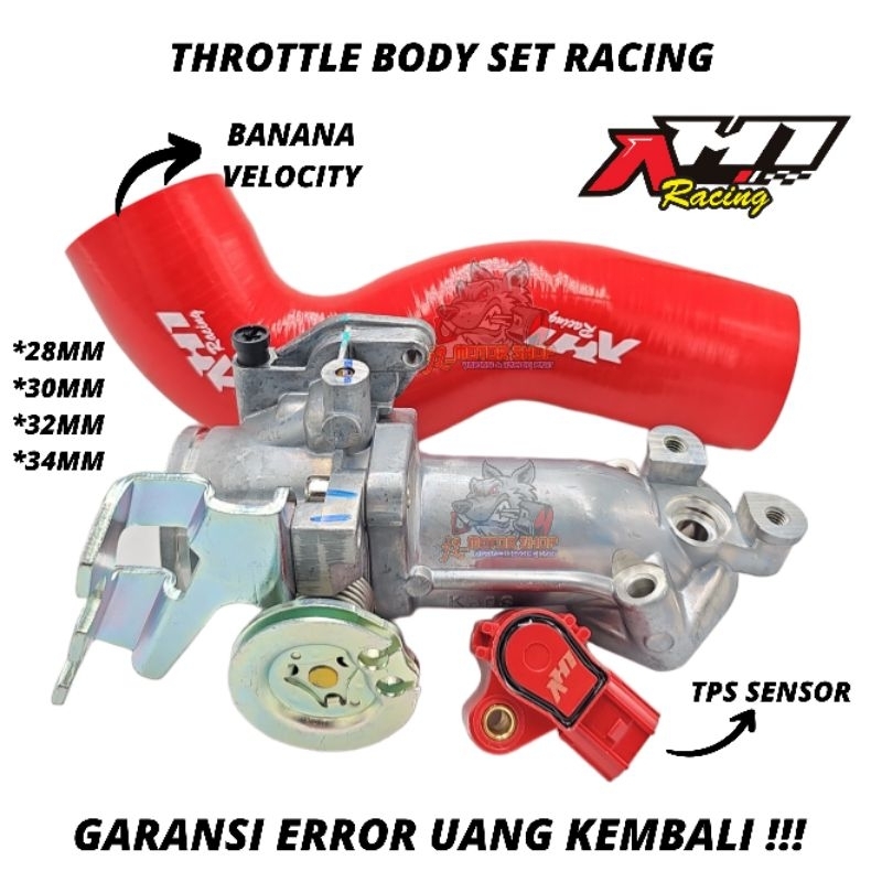 Jual Tb Throttle Body Assy Ah Racing Vario Set Mm