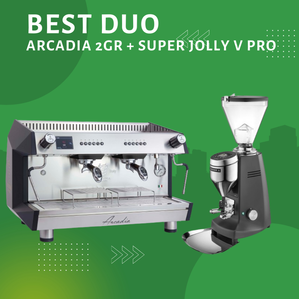 Jual Paket Mesin Kopi Bezzera Arcadia Group Dan Mazzer Super Jolly V