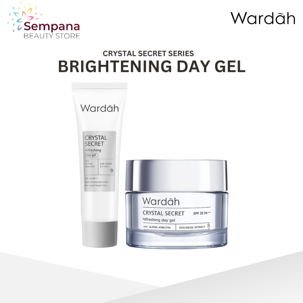 Jual Wardah Crystal Secret Refreshing Day Gel Moisturizer Shopee